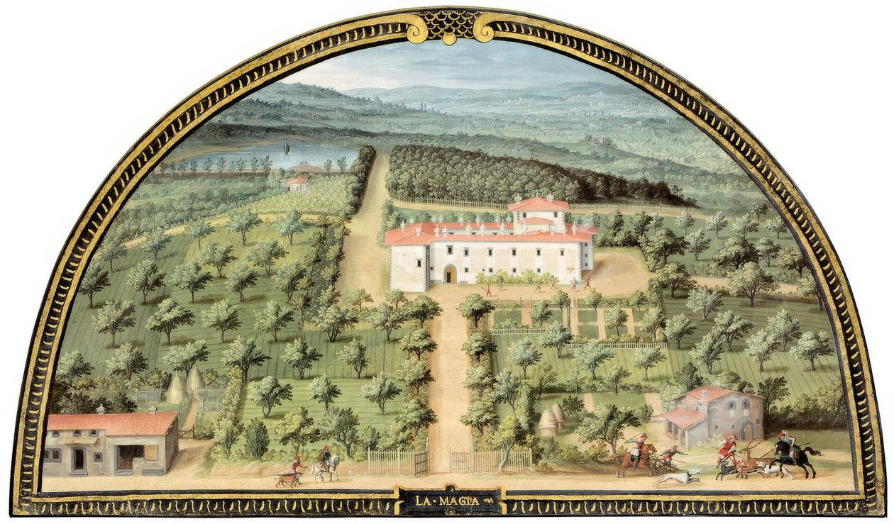 Villa La Magia door Giusto Utens