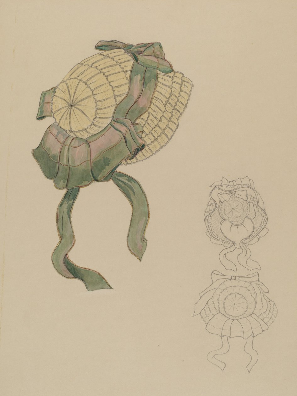 Bonnet, 1935-1942 door Gladys Cook