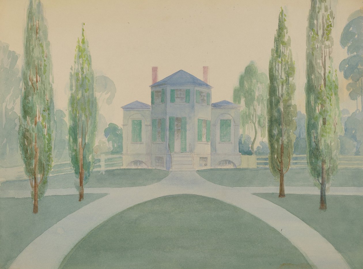 Huis van Benjamine C. Moore door Gladys Cook
