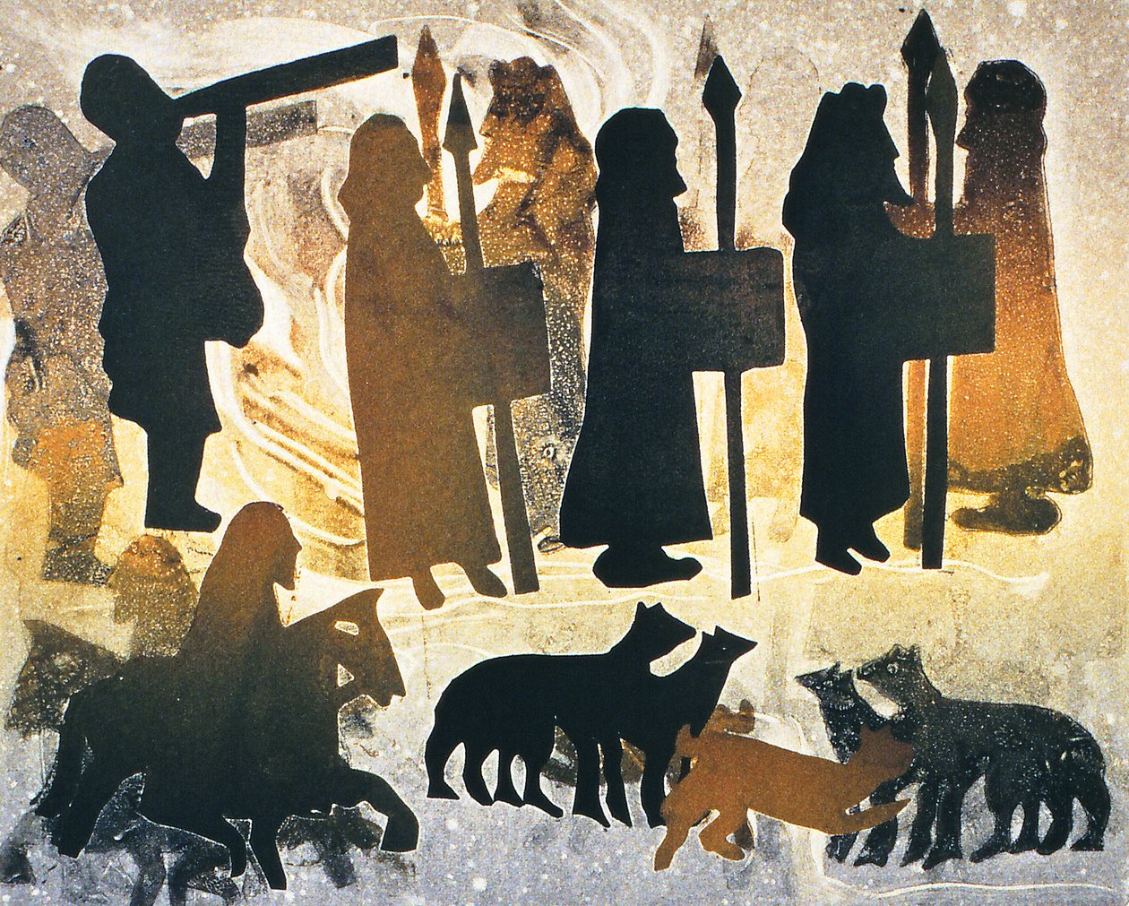Pictische reis, 2000 door Gloria Wallington