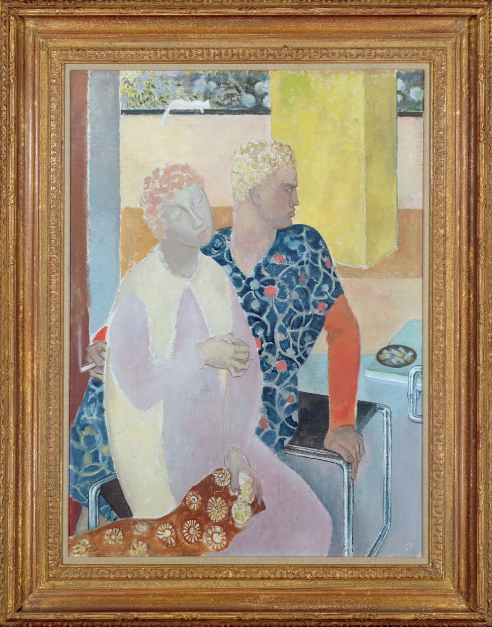 101e middag met Penelope door Glyn Warren Philpot
