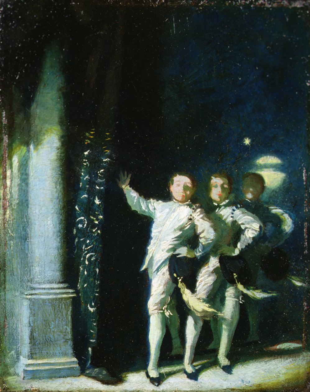 Caprice, de maansdans door Glyn Warren Philpot