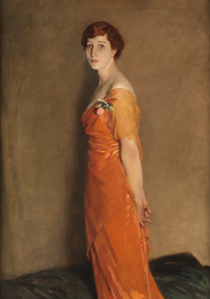 Juffrouw Isabel McBirney door Glyn Warren Philpot