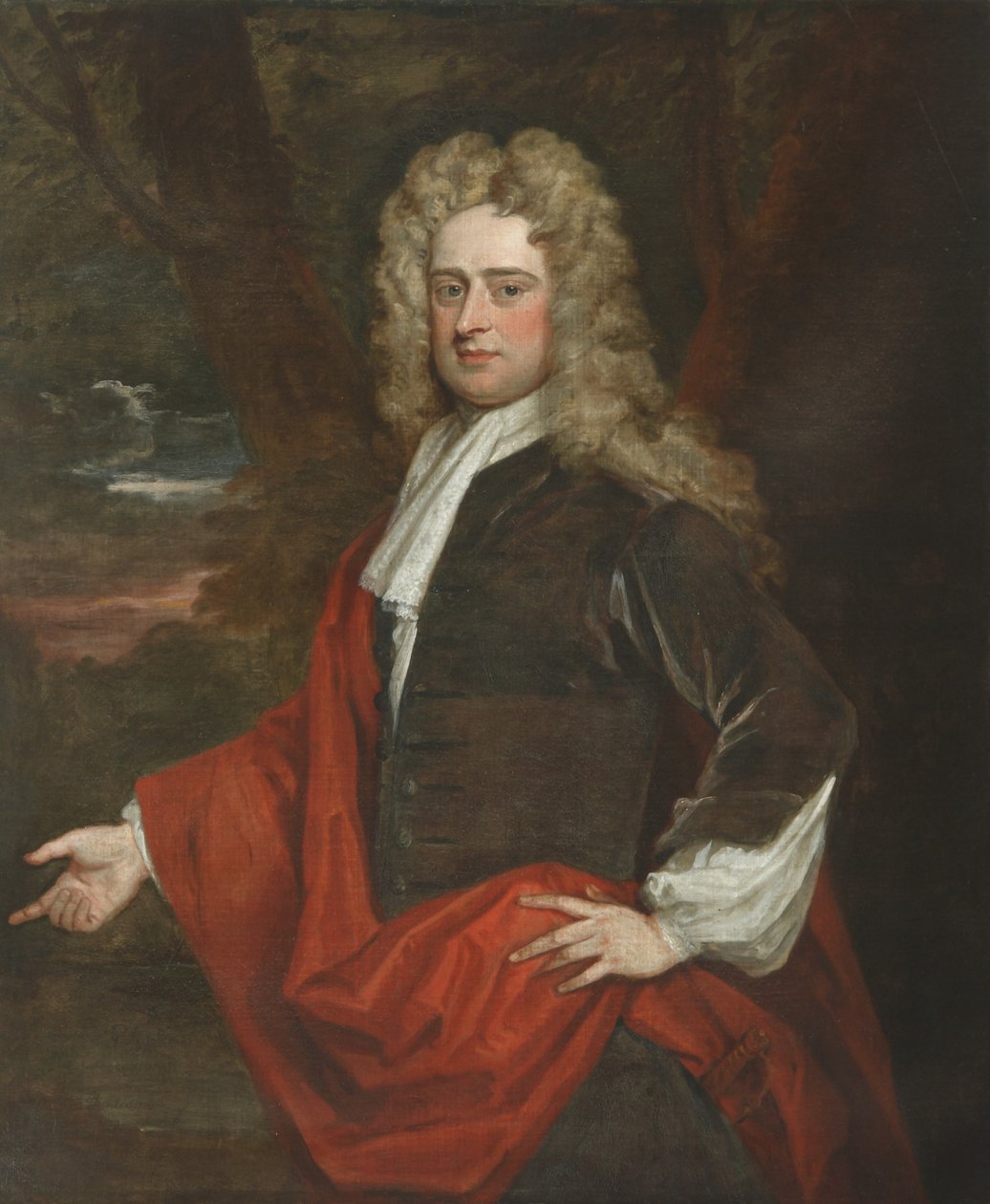 Joseph Addison door Godfrey Kneller
