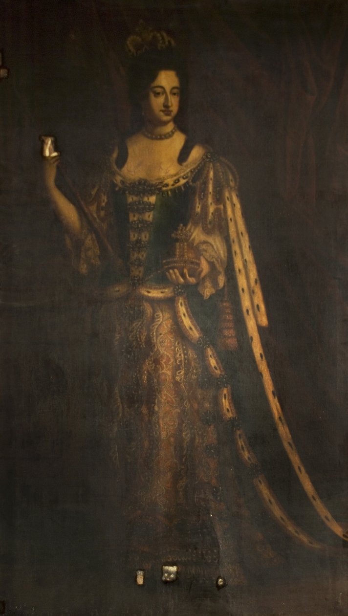Mary II, 1691 door Godfrey Kneller