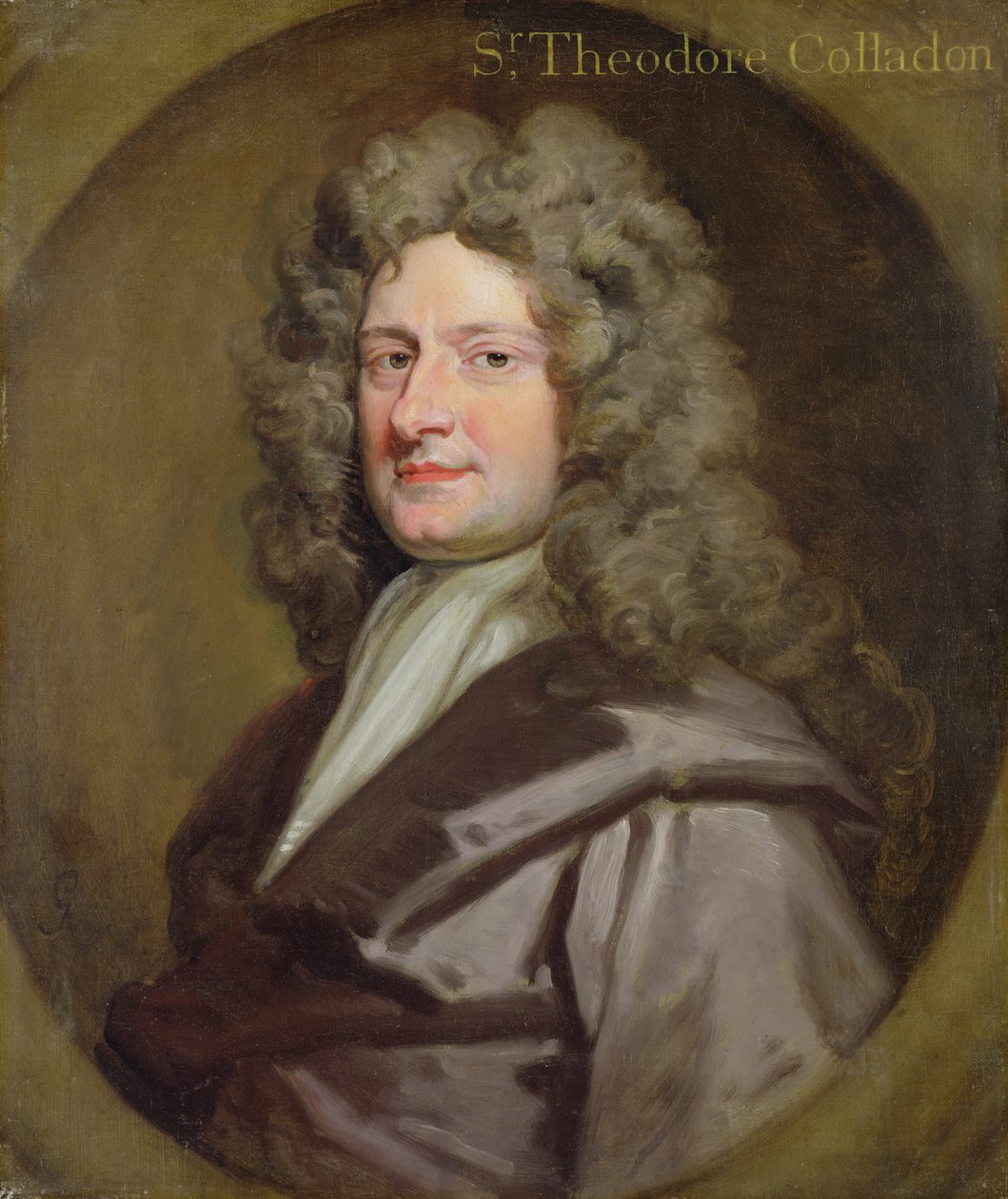 Sir Theodore Colladon door Godfrey Kneller