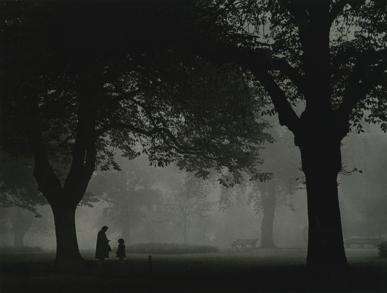 Regents Park, Londen jaren 1950 door Godfrey Macdominic