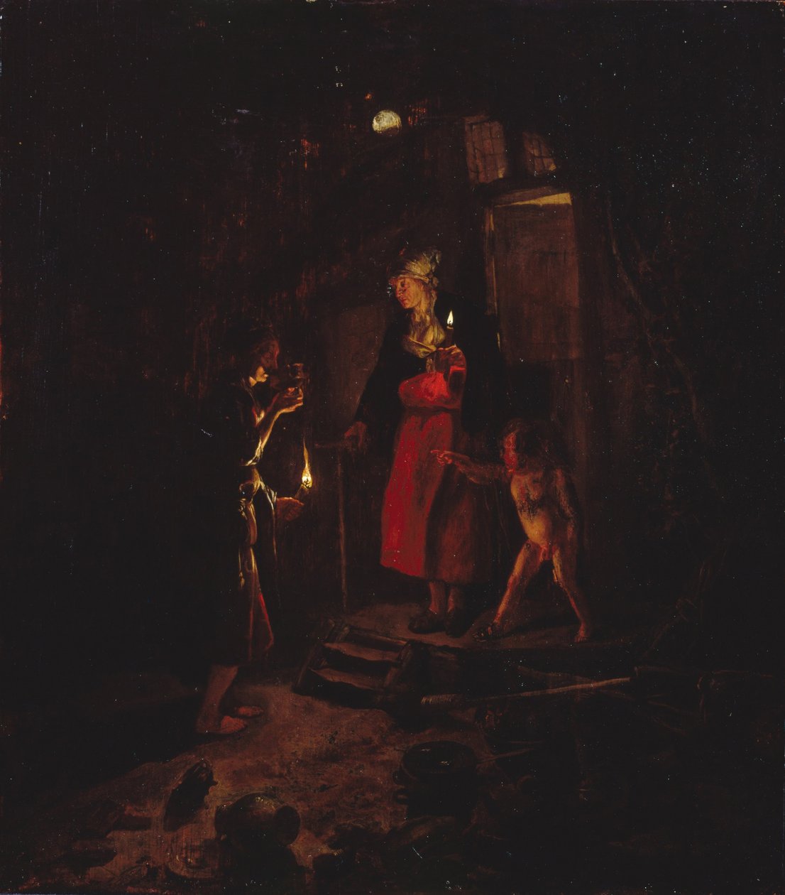 Ceres bij het Huisje door Godfried Schalcken