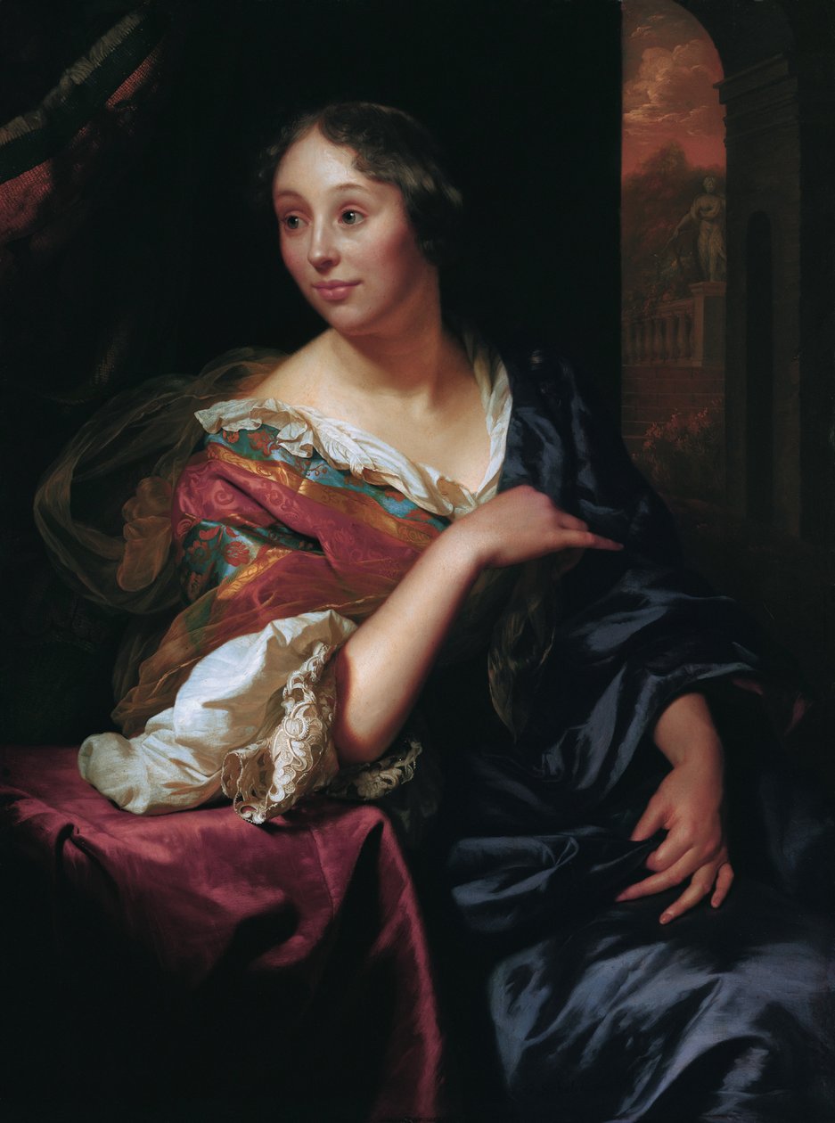 Françoise van Diemen door Godfried Schalcken