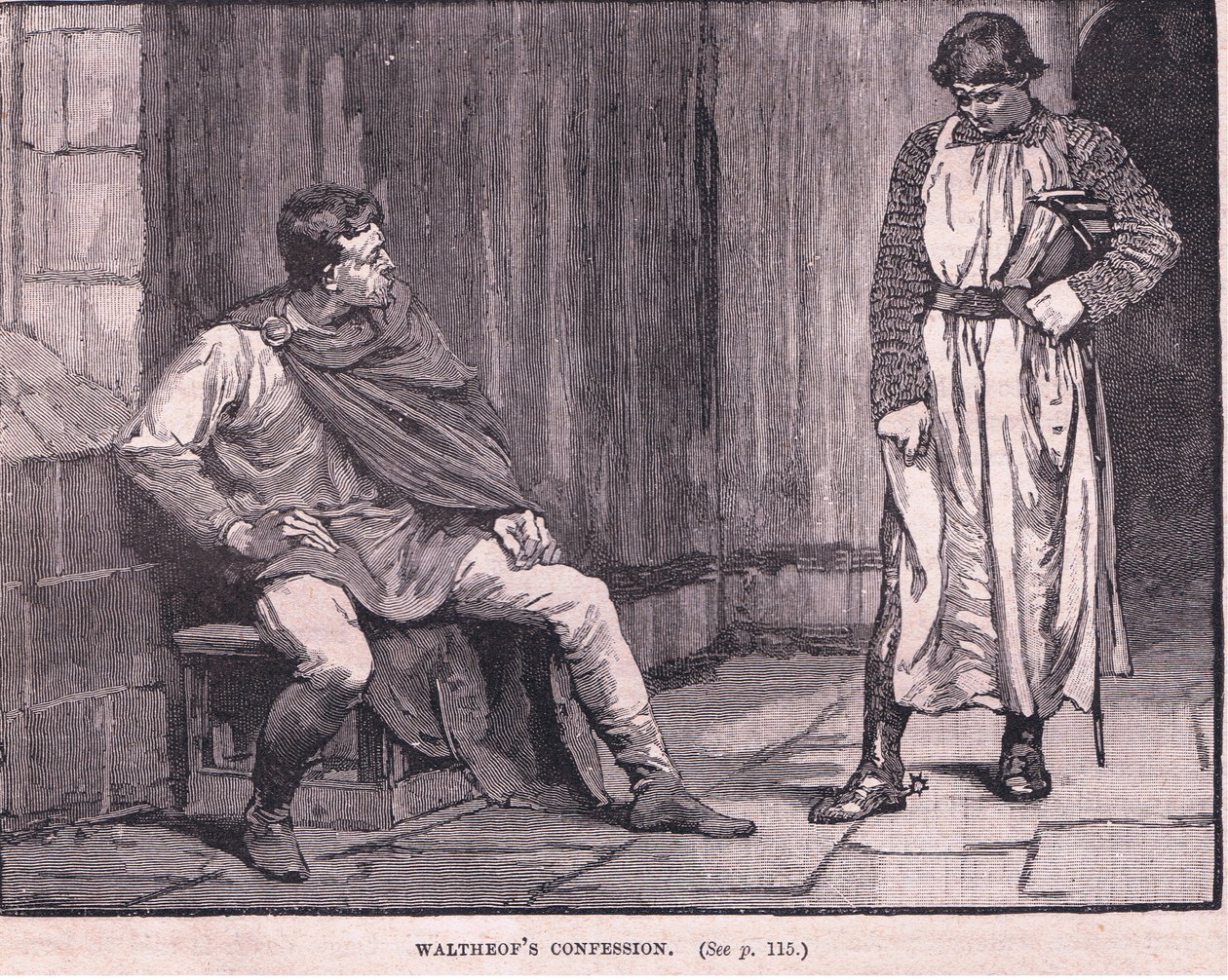 Bekentenis van Waltheof door Gordon Frederick Browne