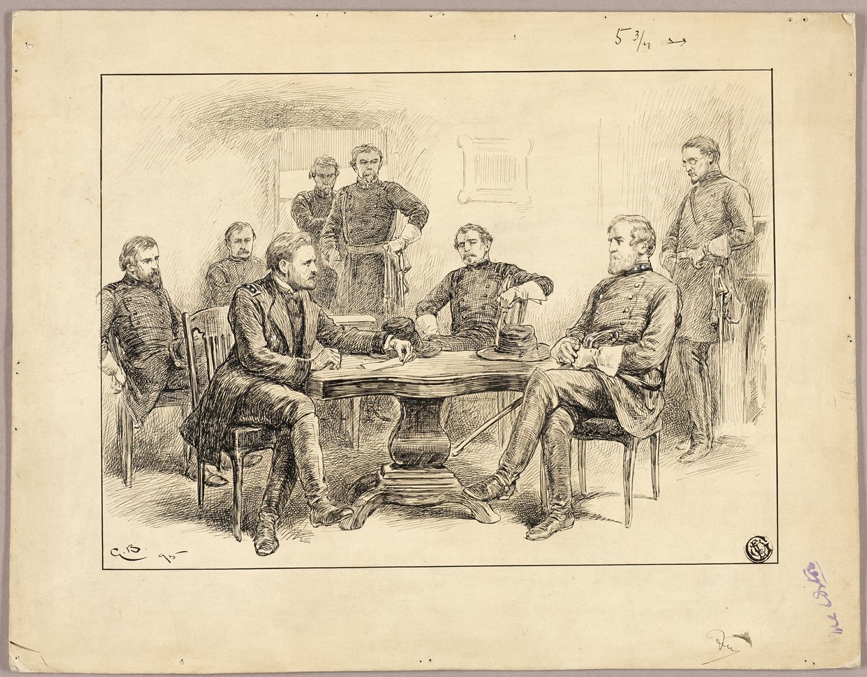 Ineenstorting van de Confederatie door Gordon Frederick Browne
