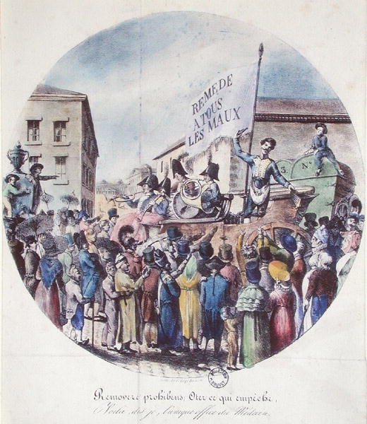 De Charlatan door Gottfried or Godefroy Engelmann