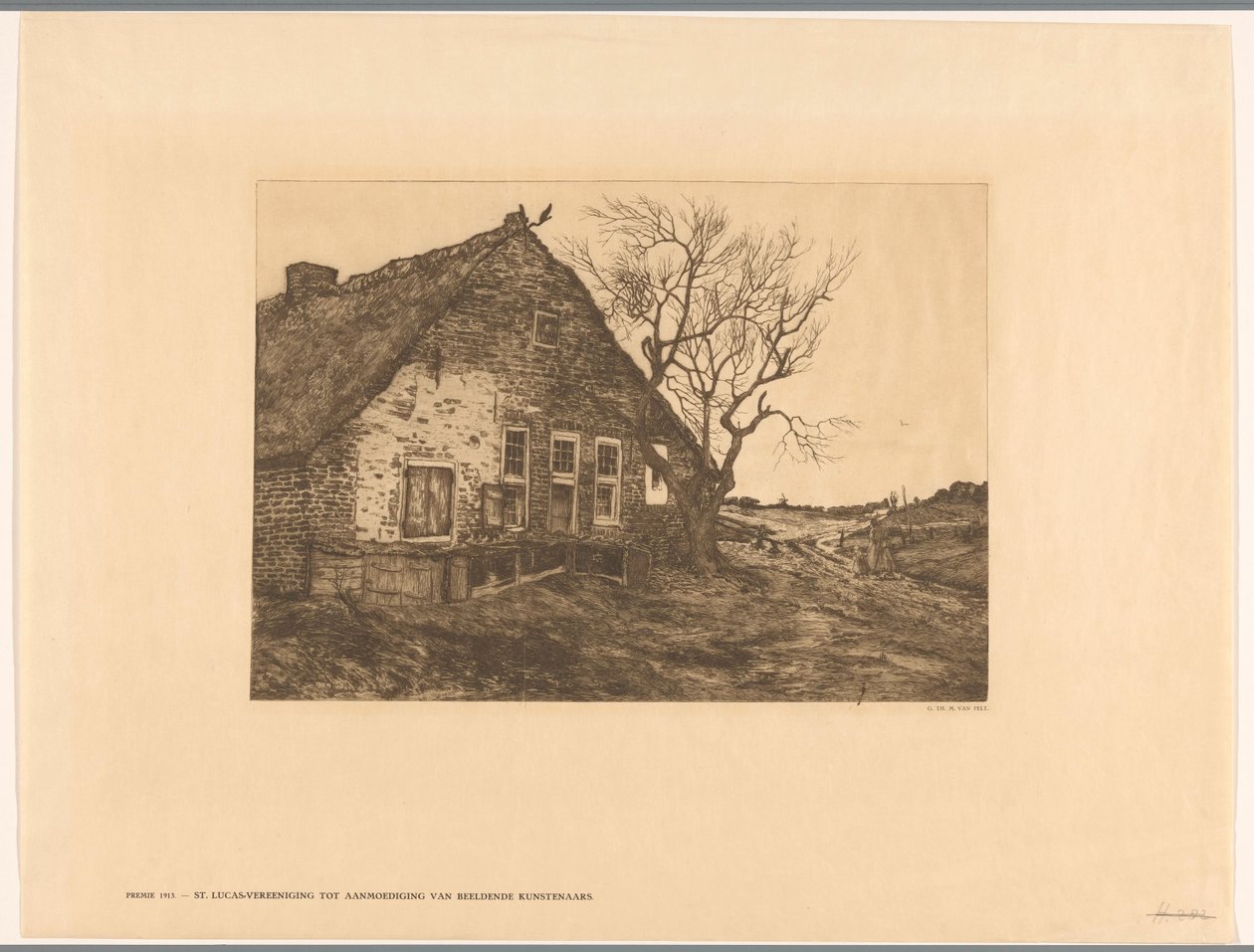 Boerderij door Gottfried van Pelt