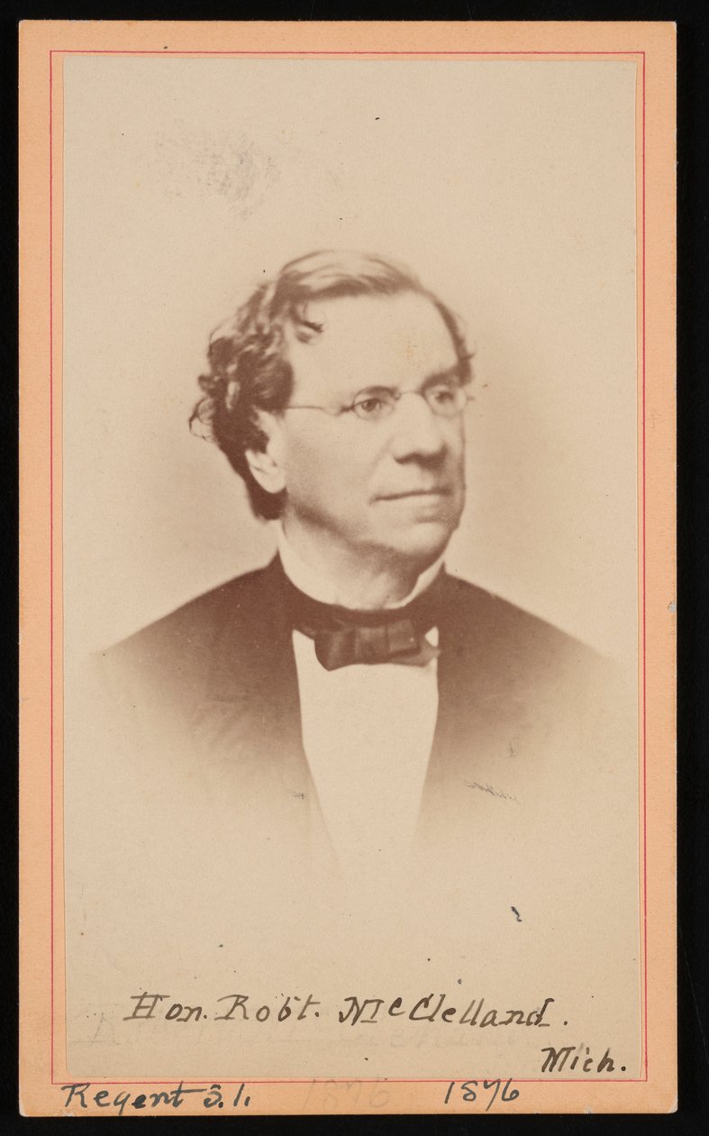 Portret van Robert McClelland door Gottschalk Grelling