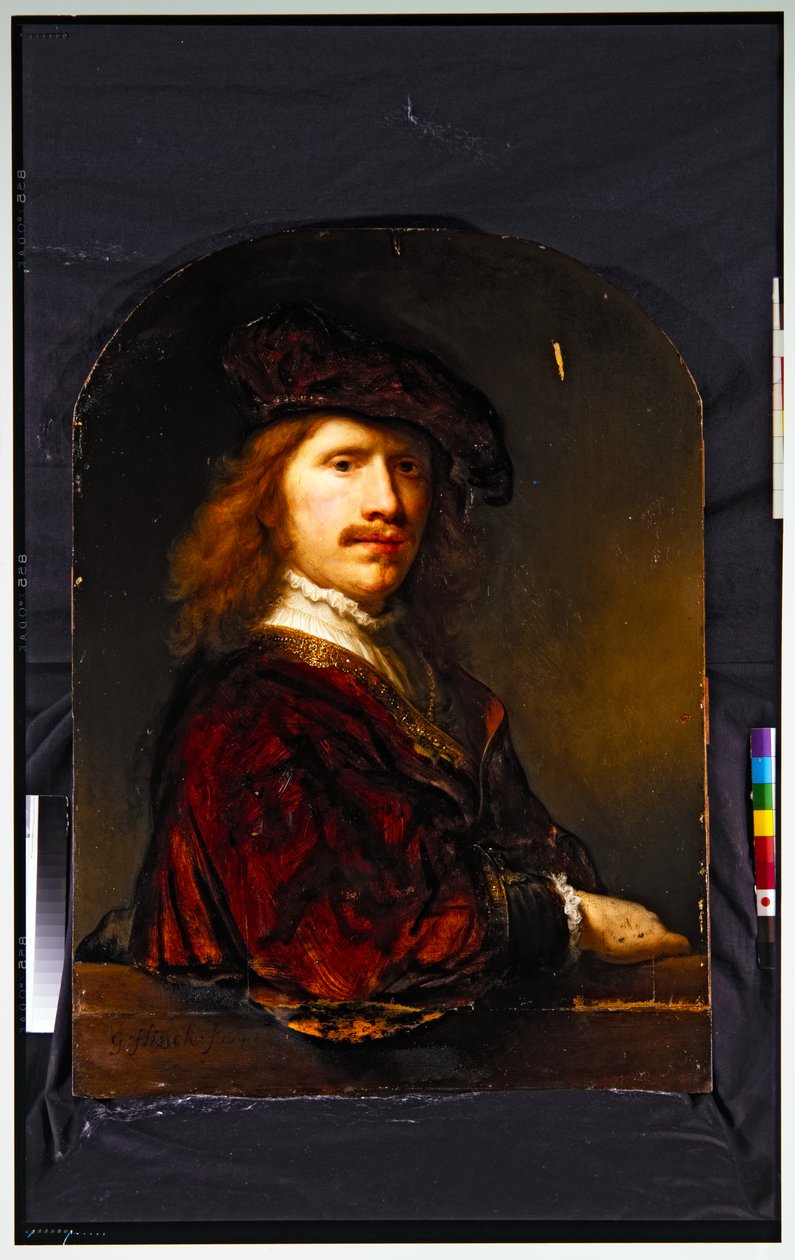 Zelfportret door Govaert Flinck