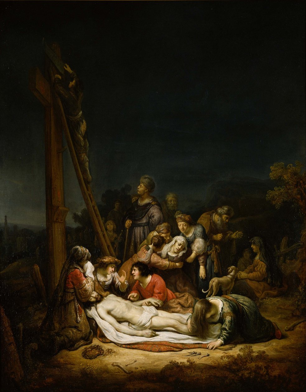 Gecondoleerd. door Govert Flinck
