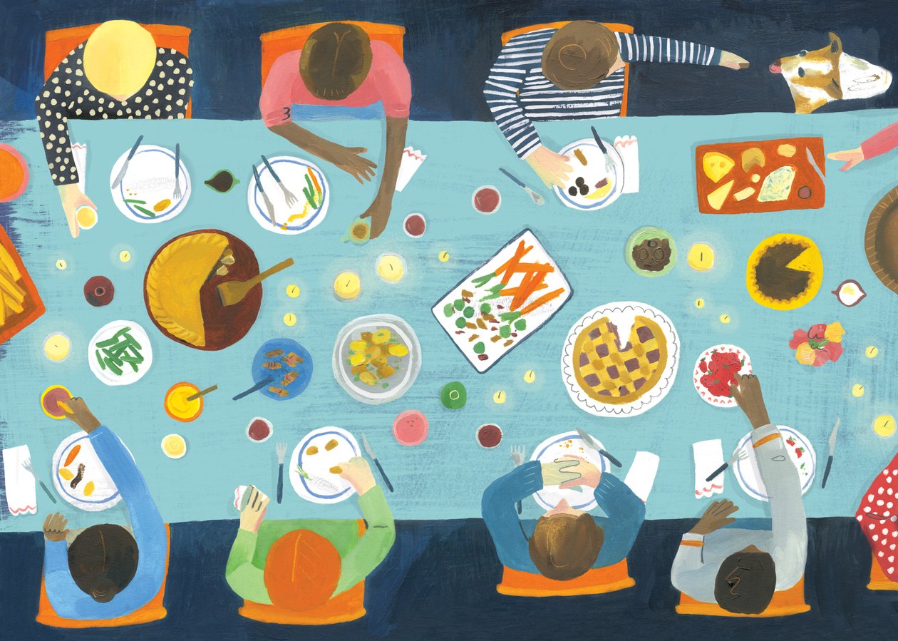 Dinerfeest, 2015 door Grace Helmer