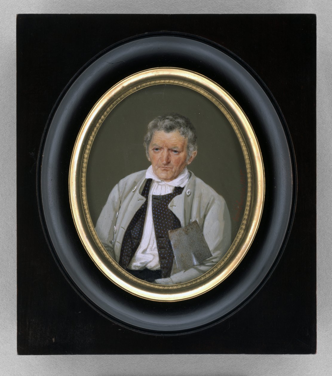Portret van een man door Grandbarbe Grandbarbe