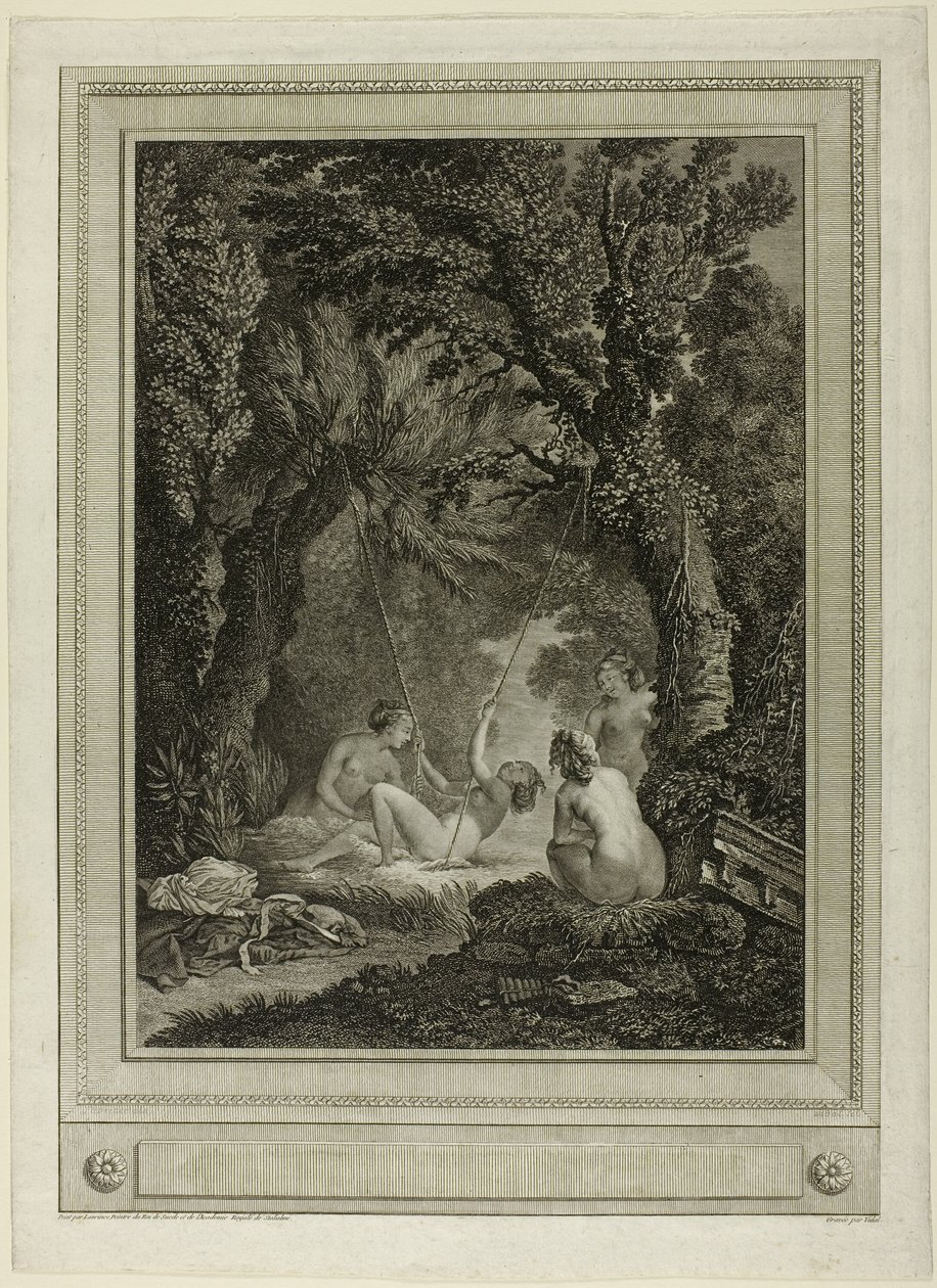 De mysterieuze schommel door Gérard Vidal