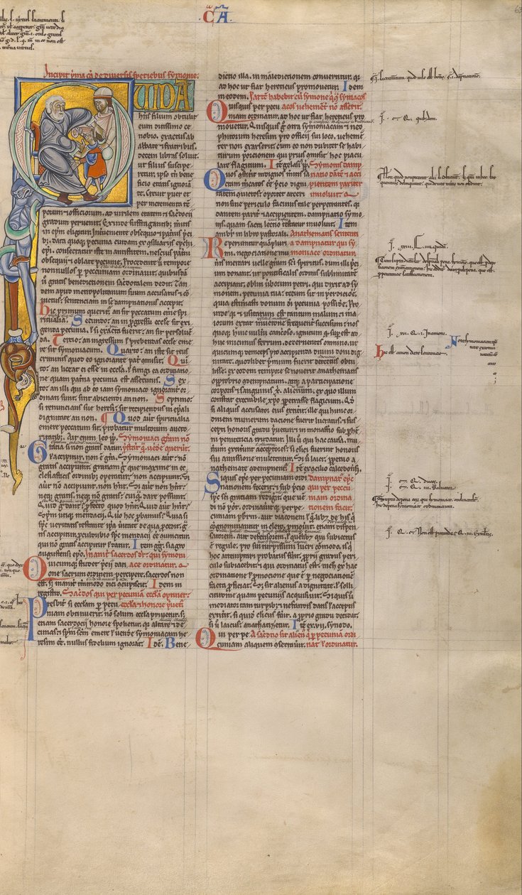 Decretalen door Gratian