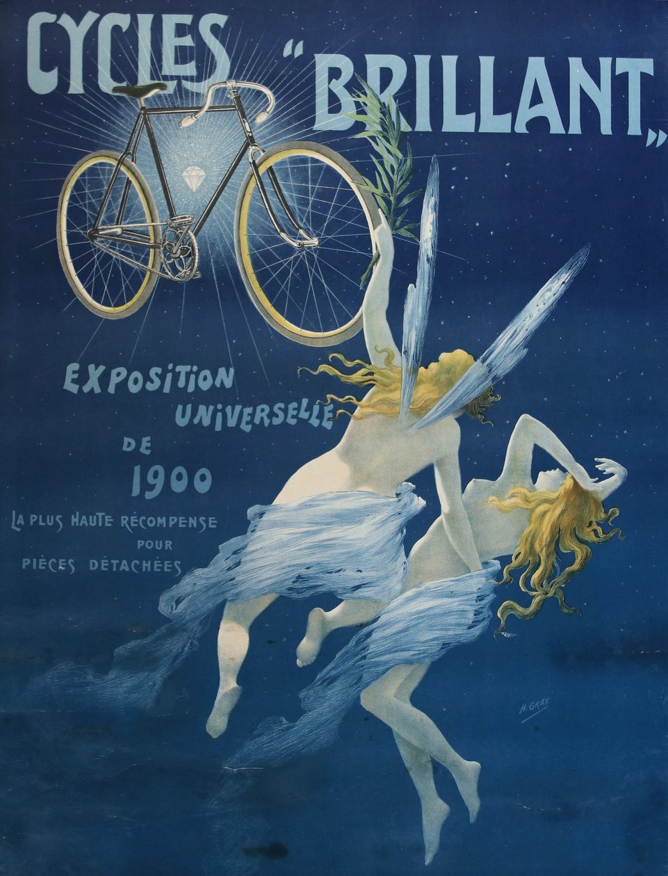 Cycles Brillant - Wereldtentoonstelling van 1900, 1899-1900 door Gray