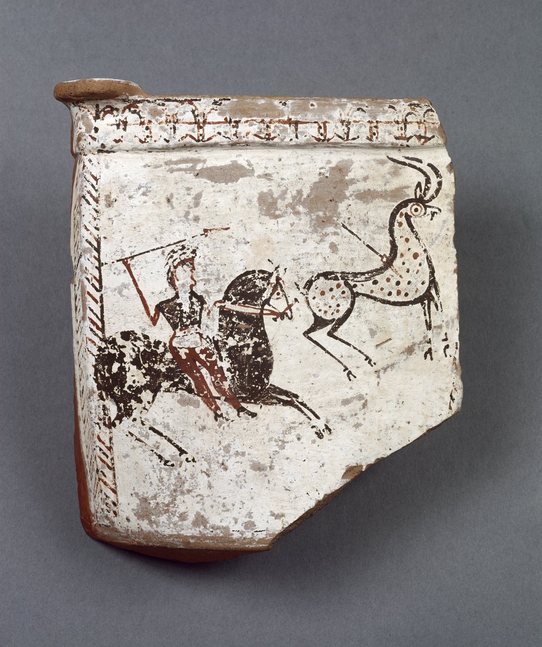 Funeraire urn, 500-301 v.Chr. door Greek