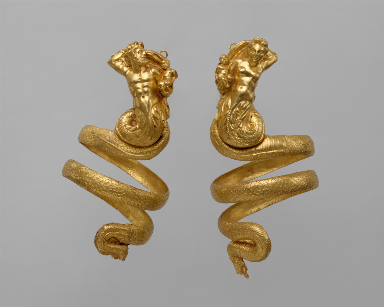 Paar armbanden, ca. 200 v.Chr. door Greek