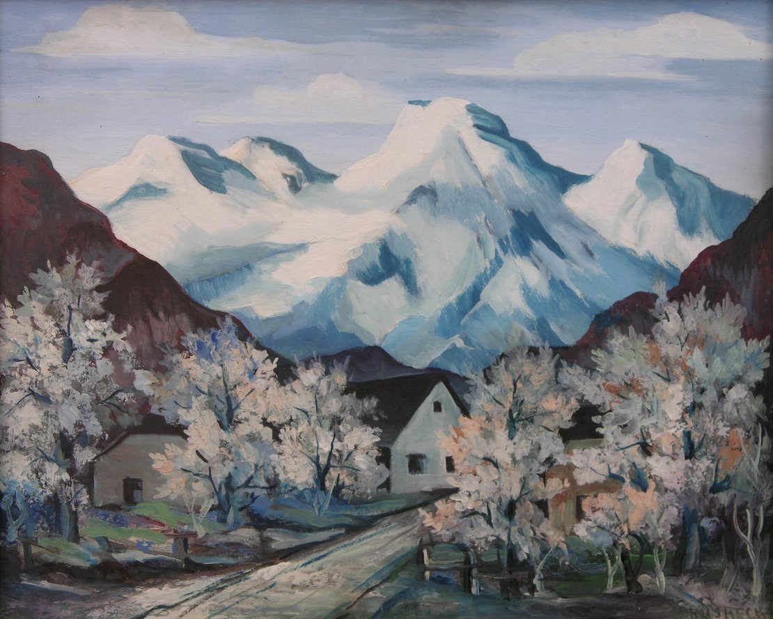 Bergzicht door Gregor Perusek
