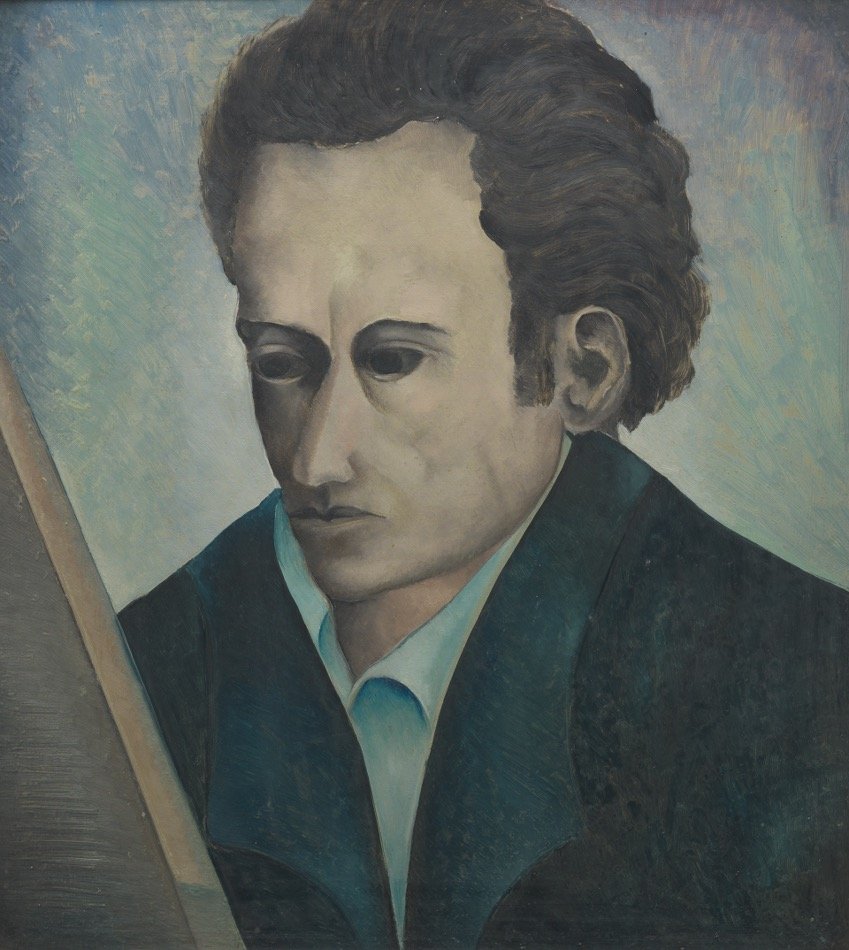 Onafgemaakt Zelfportret door Gregor Perusek