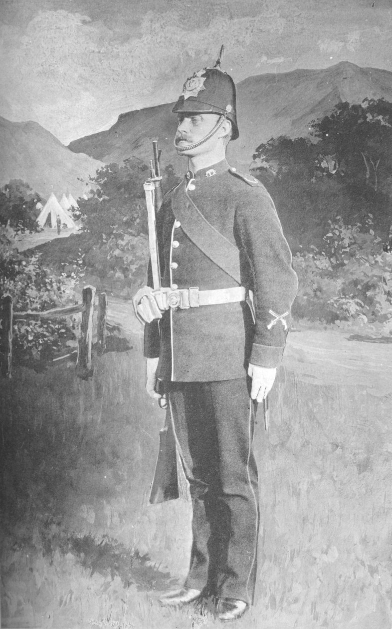 Kleur-sergeant, The Connaught Rangers, ca. 1880 door Gregory and Co