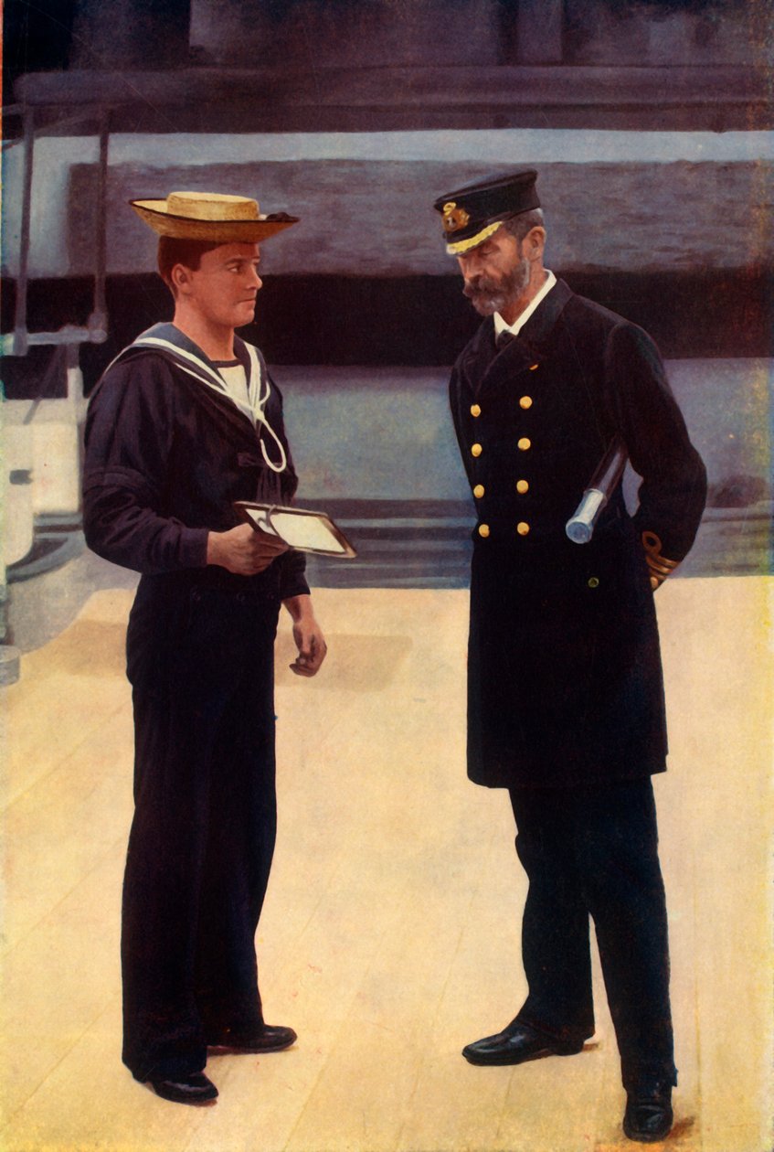 Commandant en matroos, R.N., 1901 door Gregory and Co