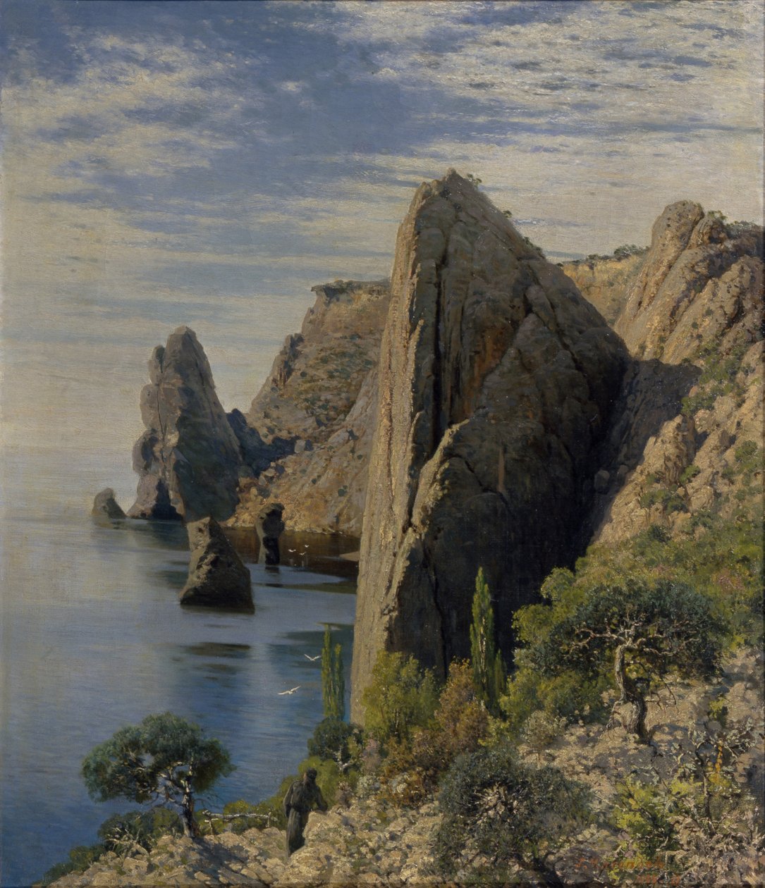 Rotsen, 1884 door Grigori Grigoryevich Myasoedov