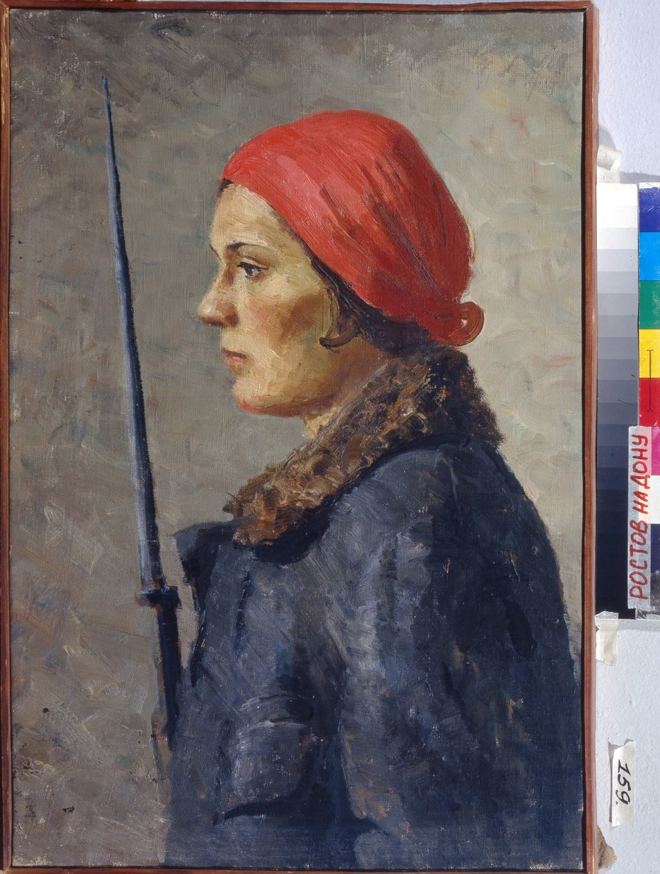 Op wacht door Grigory Grigorievich Ryazhsky