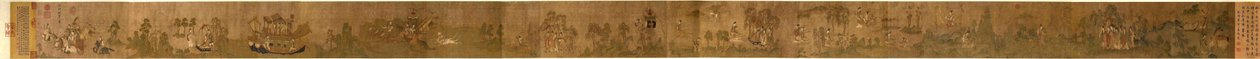 Gu Kaizhi, Nimf van de Luo-rivier, Gugong (Paleismuseum), Peking door Gu Kaizhi