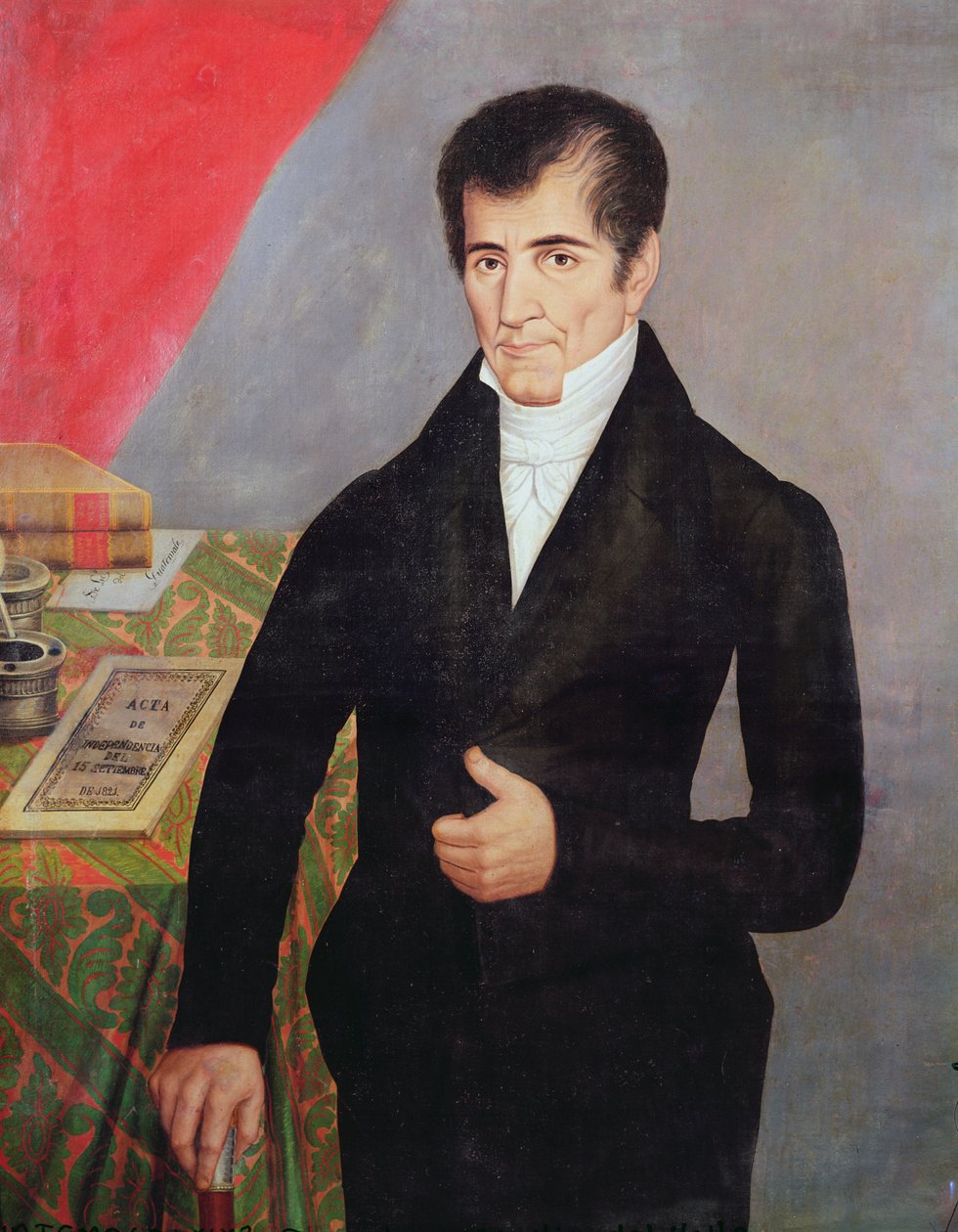 Don Jose Cecilio del Valle (1777-1834) door Guatemalan School