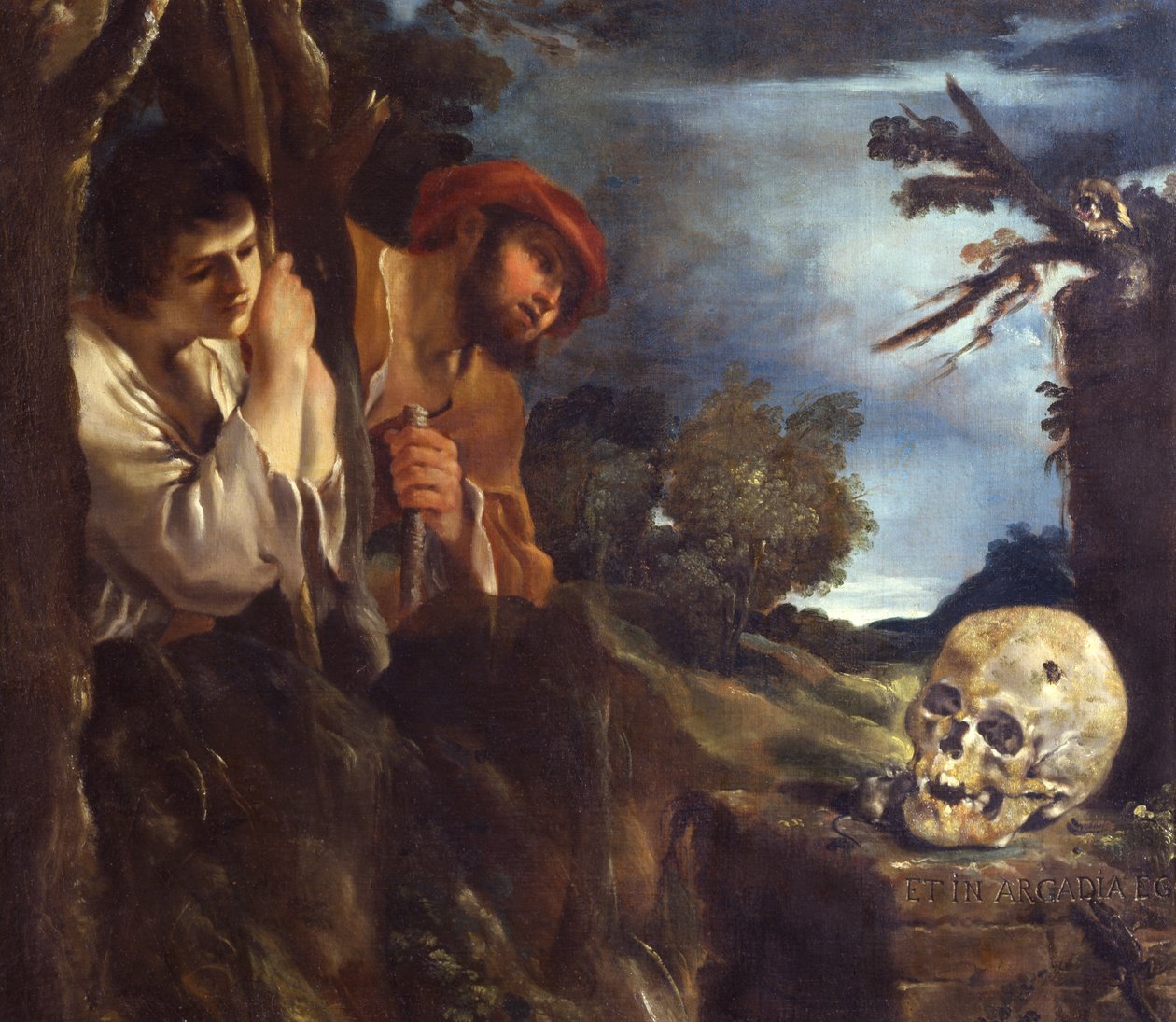 Herder van Arcadia, c.1618-22 door Giovanni Francesco Barbieri