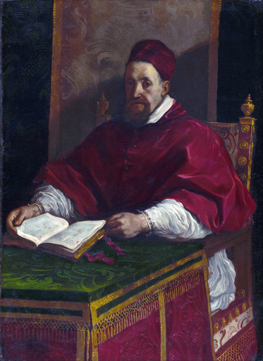 Paus Gregorius XV door Guercino