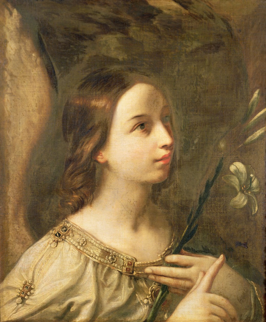 Engel van de Aankondiging door Guido Reni