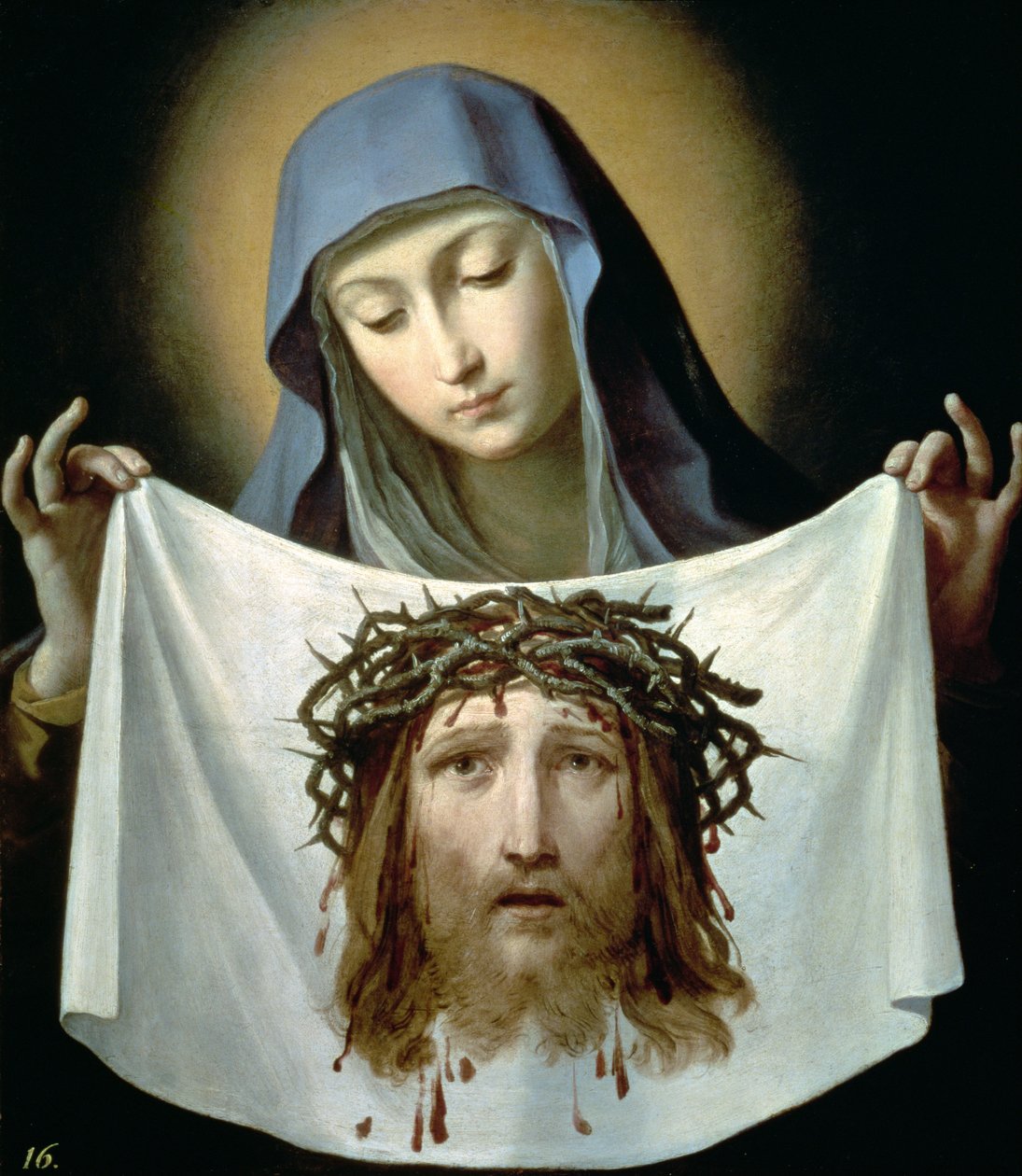 Sint Veronica door Guido Reni