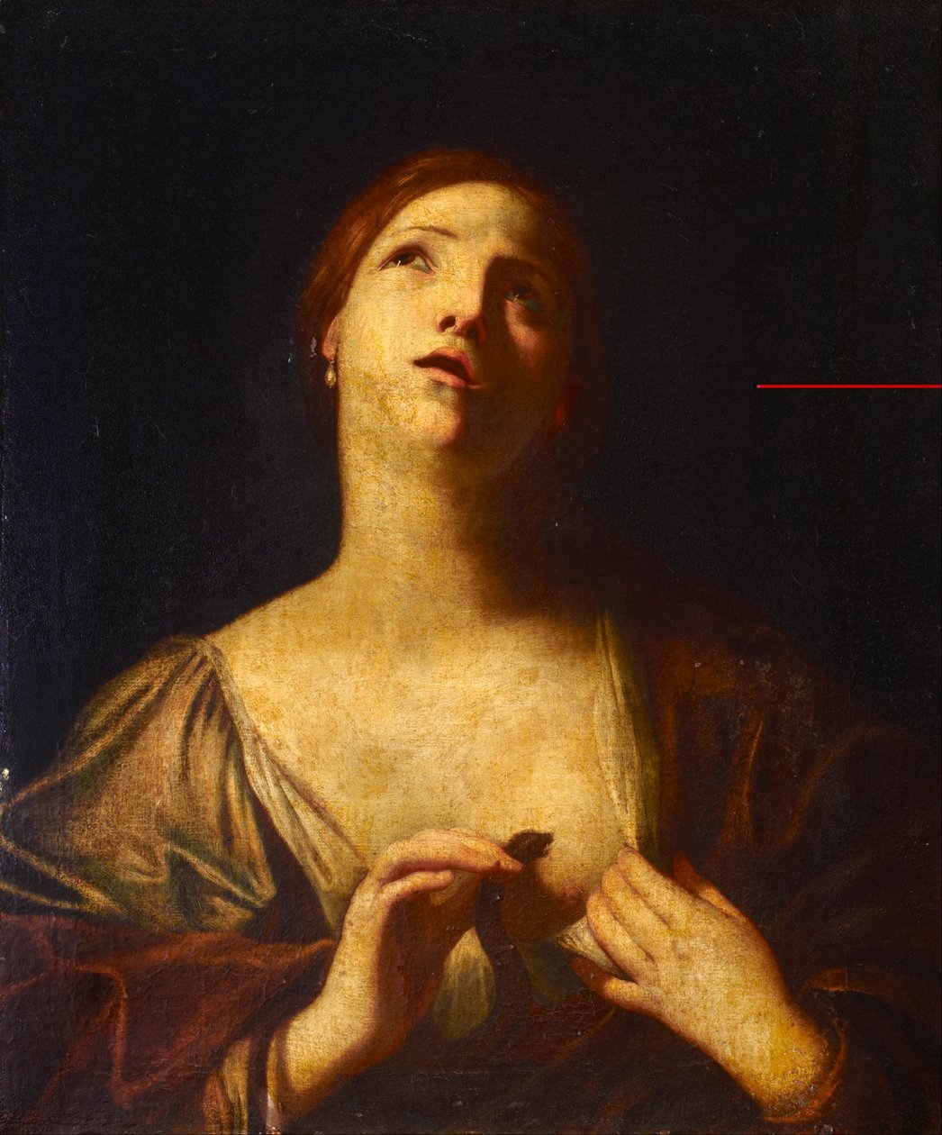 Cleopatra door Guido Cagnacci