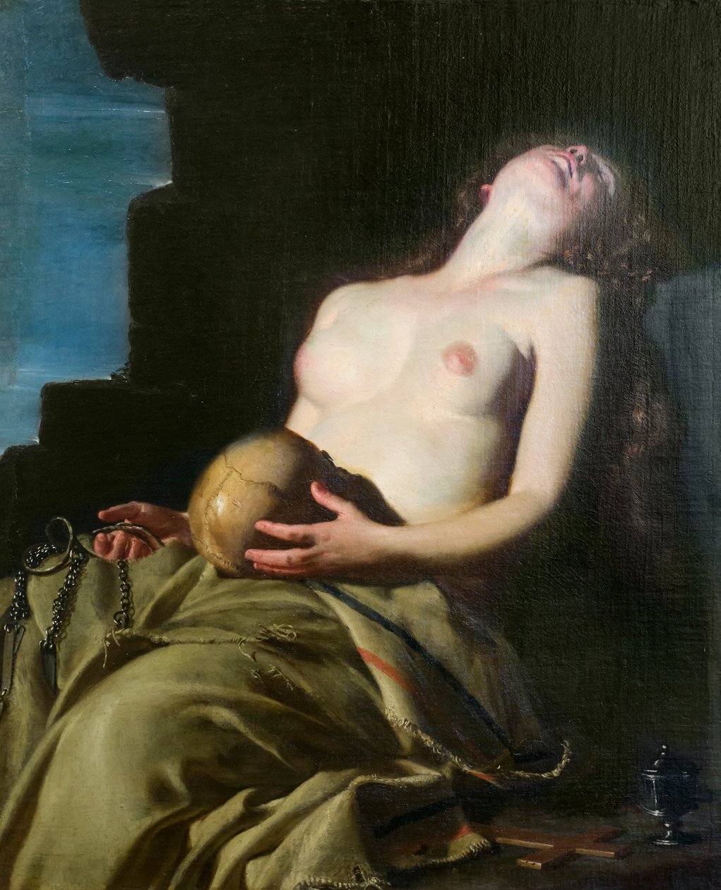 Sint Maria Magdalena boetvaardig door Guido Cagnacci