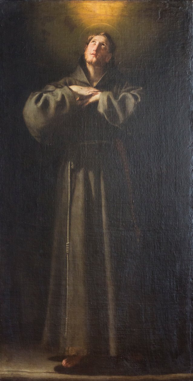 Sint Franciscus door Guido Cagnacci