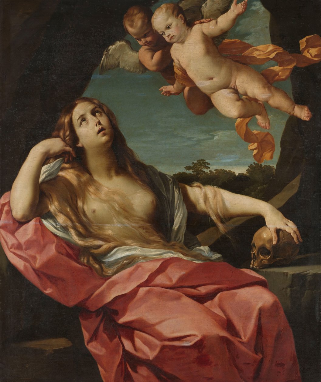 Maria Magdalena door Guido Reni (copy after)