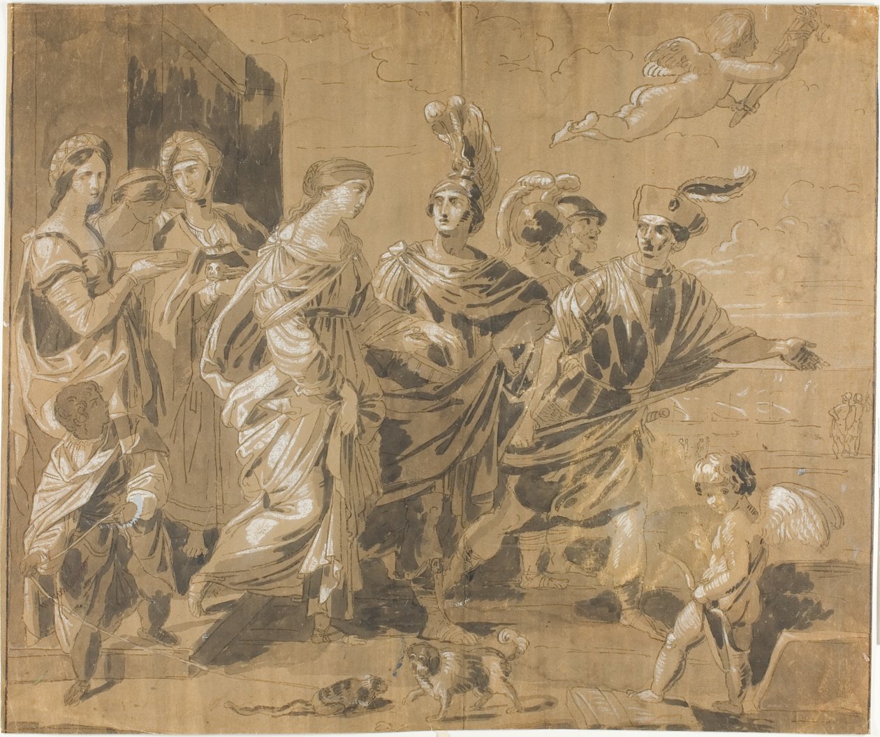 De ontvoering van Helena door Guido Reni