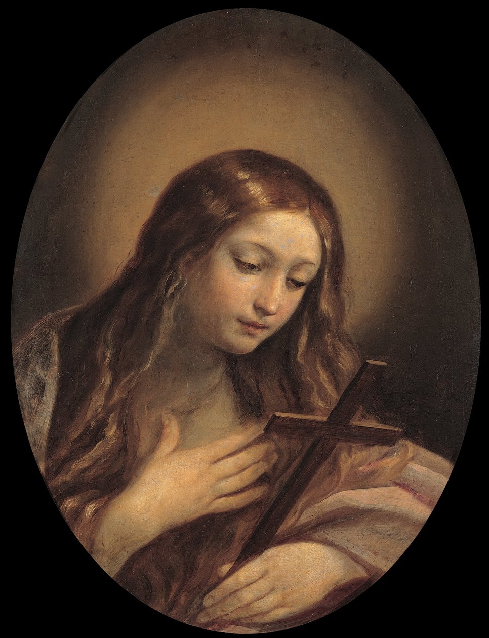 Boetvaardige Magdalena door Guido Reni