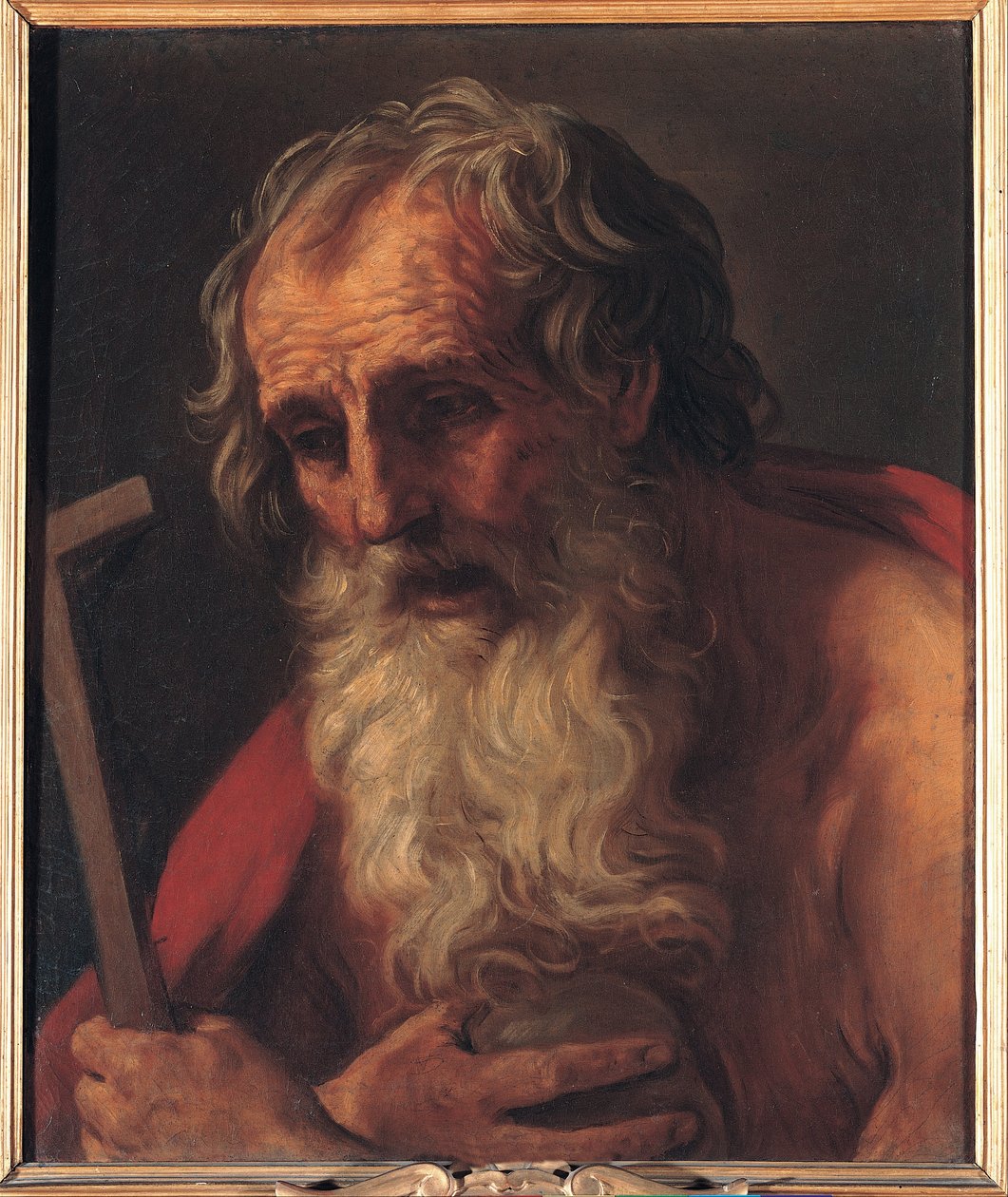 Heilige Jeroen door Guido Reni