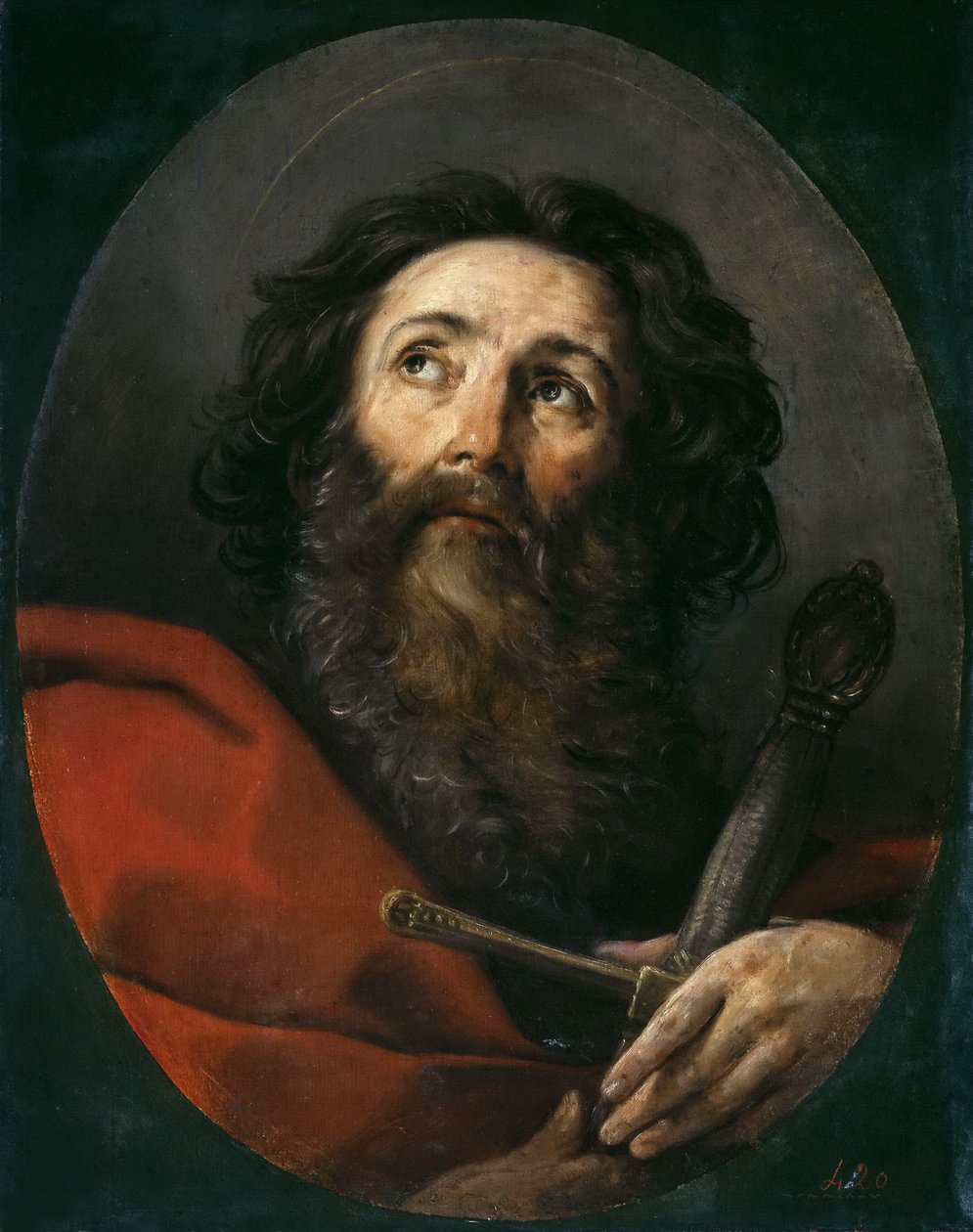 De Apostel Paulus door Guido Reni