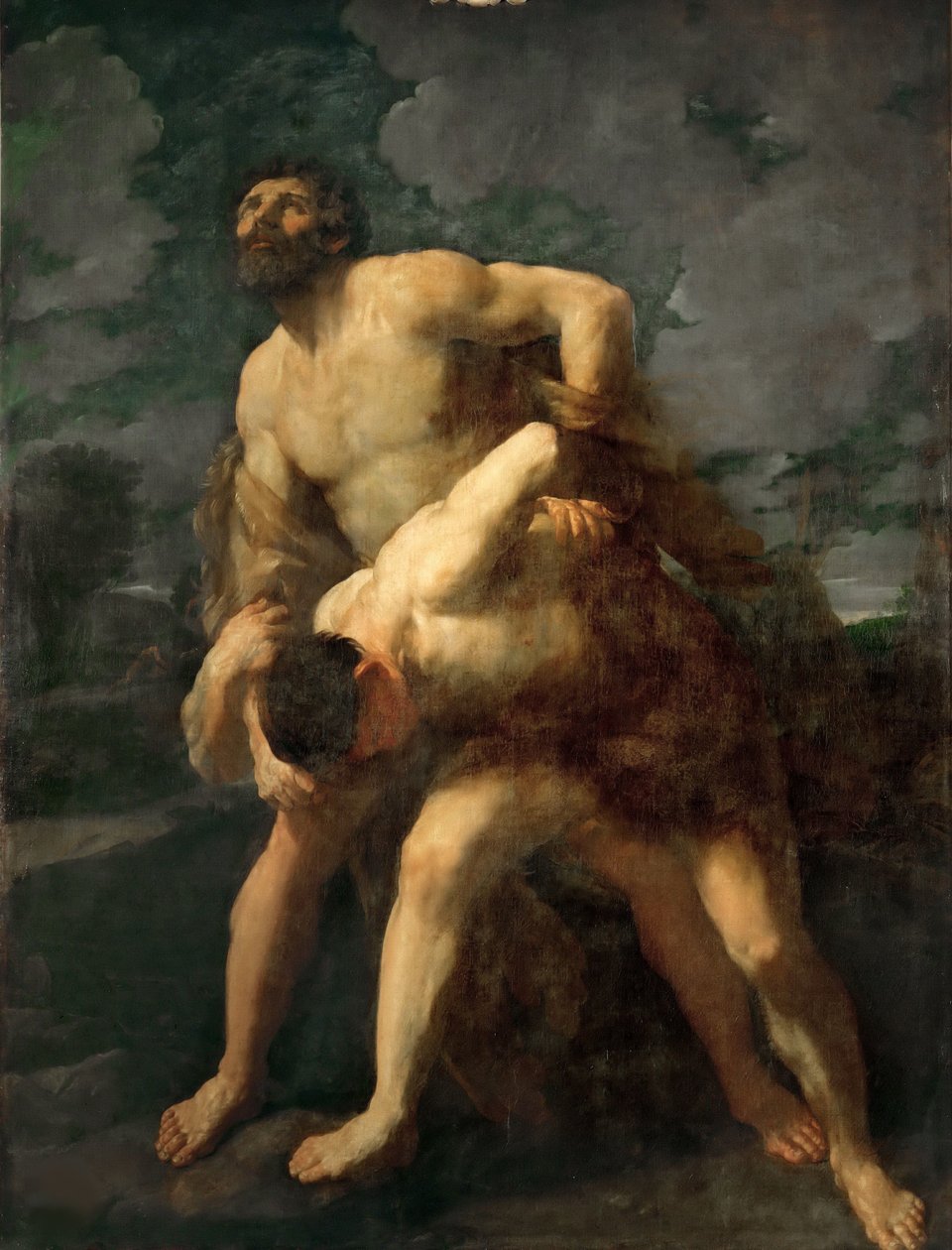 Het gevecht tussen Heracles en Achelous door Guido Reni