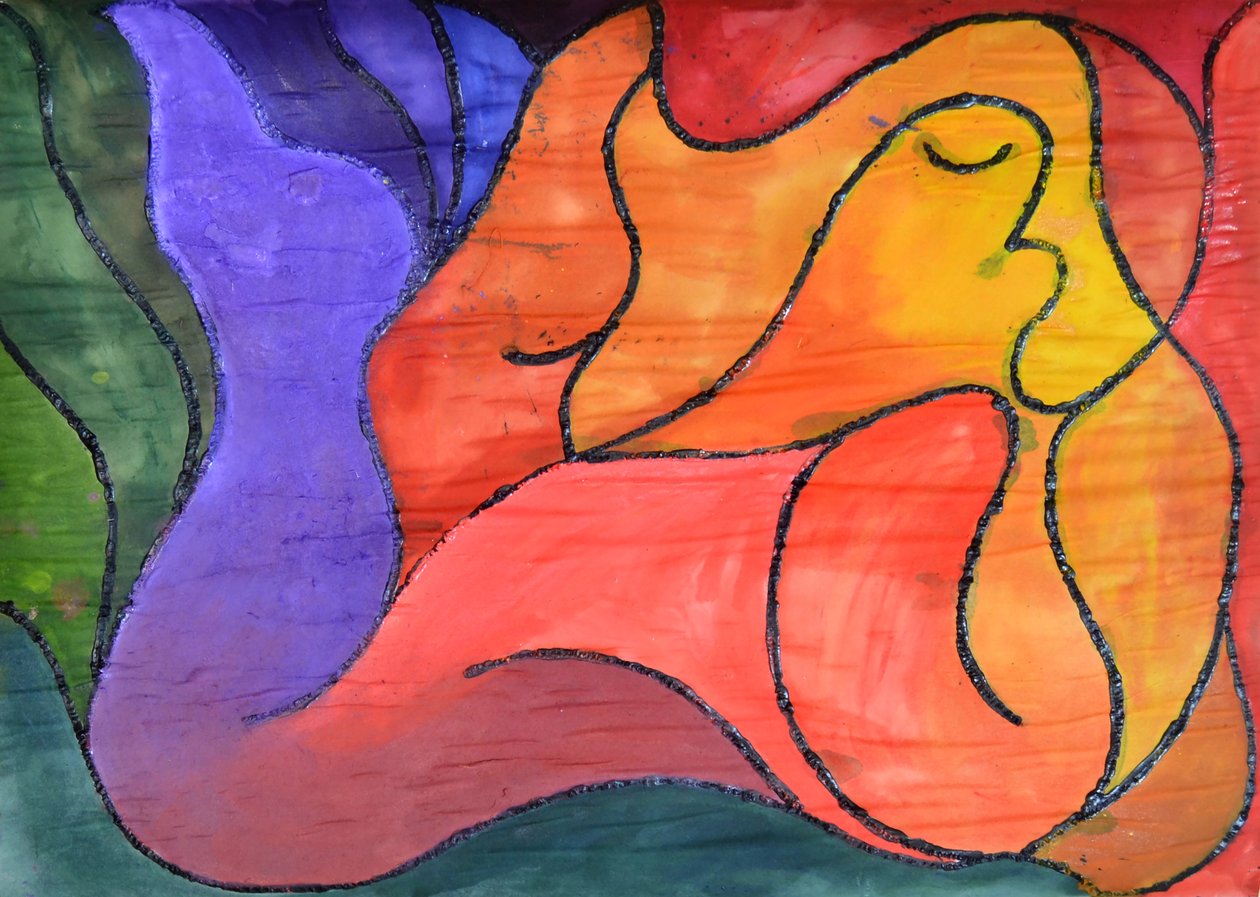 Liggend, 2014 door Guilherme Pontes