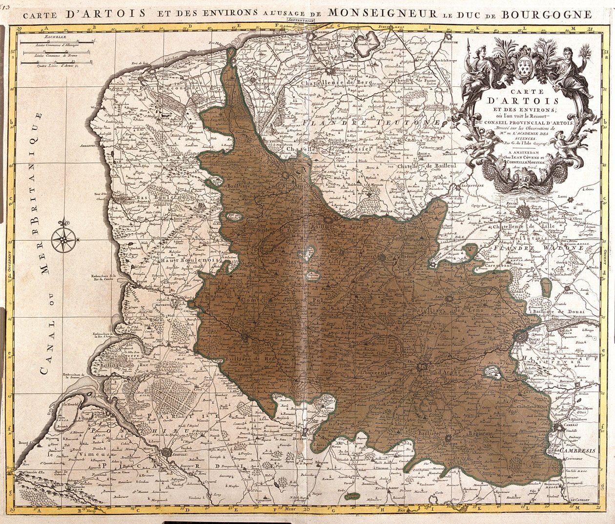 Nord-Pas-de-Calais, Frankrijk door Guillaume Delisle